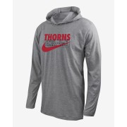 Portland Thorns Mens Nike Soccer Long-Sleeve Hooded T-Shirt M121736333-POR