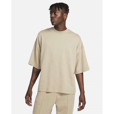 Nike Sportswear Tech Fleece Reimagined Mens Oversized Short-Sleeve Sweatshirt FB8165-247