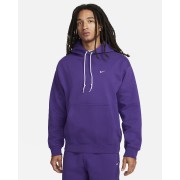 Nike Solo Swoosh Mens Fleece Pullover Hoodie DX1355-504