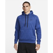 Nike Therma Mens Therma-FIT Hooded Fitness Pullover DQ4834-492