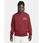 Nike Club Fleece Mens Long-Sleeve Crew-Neck Sweatshirt FV4445-677