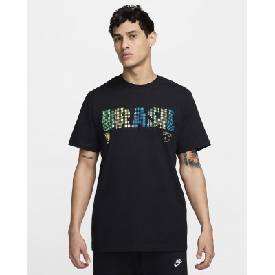 Brazil Mens Nike Soccer T-Shirt FV8987-010