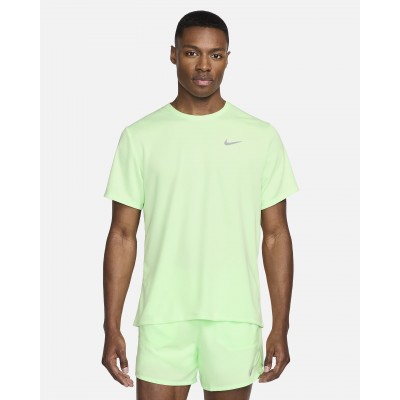 Nike Miler Mens Dri-FIT UV Short-Sleeve Running Top DV9315-376