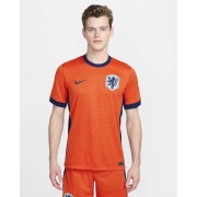 Netherlands (Mens Team) 2024/25 Stadium Home Mens Nike Dri-FIT Soccer Replica Jersey FJ4276-819