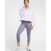 Nike Go Womens Firm-Support High-Waisted Cropped Leggings with Pockets DQ5881-509