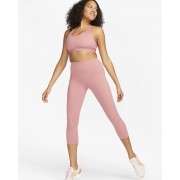 Nike Universa Womens Medium-Support High-Waisted Cropped Leggings with Pockets DQ5893-618
