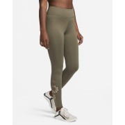 Nike Therma-FIT One Womens mid-Rise Graphic Training Leggings DQ6186-222