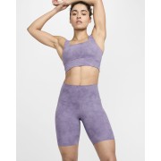 Nike Zenvy Tie-Dye Womens Gentle-Support High-Waisted 8 Biker Shorts FN3159-509