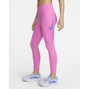 Nike Fast Womens mid-Rise 7/8 Running Leggings with Pockets FN3268-675