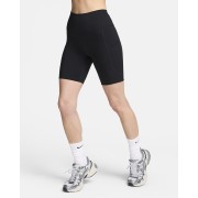 Nike One Womens High-Waisted 8 Biker Shorts with Pockets FZ6758-010