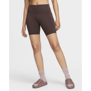 Nike One Womens High-Waisted 8 Biker Shorts with Pockets FZ6758-237