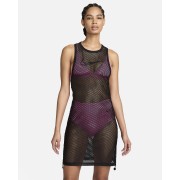 Nike Swim Womens Mesh Cover-Up Dress NESSE325-001