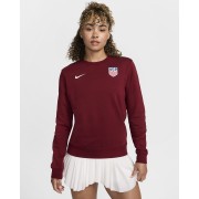 USMNT Club Fleece Womens Nike Soccer Crew-Neck Sweatshirt FJ7793-677