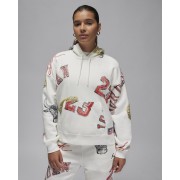 Nike Jordan Brooklyn Fleece Womens Hoodie FZ9978-133
