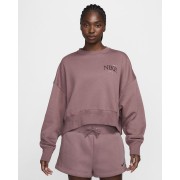Nike Sportswear Phoenix Fleece Womens Oversized Cropped Crew-Neck Sweatshirt HF4511-298