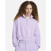 Nike Sportswear Phoenix Fleece Womens 1/2-Zip Cropped Sweatshirt DQ5767-511
