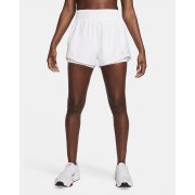 Nike One Womens Dri-FIT High-Waisted 3 2-in-1 Shorts DX6016-100