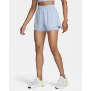 Nike One Womens Dri-FIT High-Waisted 3 2-in-1 Shorts DX6016-441