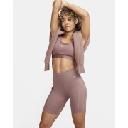 Nike Universa Womens Medium-Support High-Waisted 8 Biker Shorts with Pockets DQ5994-208