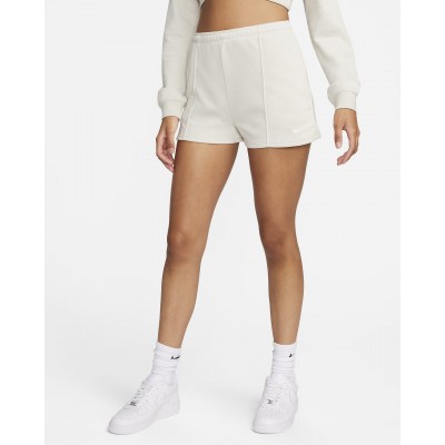 Nike Sportswear Chill Terry Womens High-Waisted Slim 2 French Terry Shorts FN2455-104