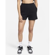 Nike Sportswear Chill Knit Womens High-Waisted Slim 3 Ribbed Shorts FN3674-010