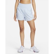 Nike One Womens Dri-FIT Ultra High-Waisted 3 Brief-Lined Shorts DX6642-440