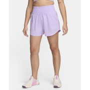 Nike One Womens Dri-FIT Ultra High-Waisted 3 Brief-Lined Shorts DX6642-512
