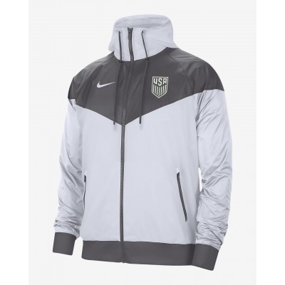 Nike USA Windrunner Mens Soccer Jacket M62068CMWHI-USA