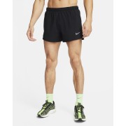 Nike Fast Mens Dri-FIT 3 Brief-Lined Running Shorts FN3355-010
