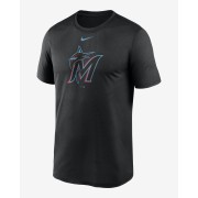 Nike Dri-FIT Legend Logo (MLB Miami Marlins) Mens T-Shirt NKGK00AMQM-M30
