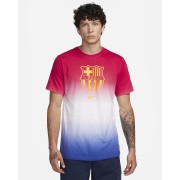 FC Barcelona Crest Mens Nike Soccer T-Shirt FJ1705-100
