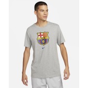 Nike FC Barcelona Crest Mens Soccer T-Shirt DJ1306-063