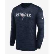 Nike Dri-FIT Sideline Velocity (NFL New England Patriots) Mens Long-Sleeve T-Shirt 00KX41S8K-078