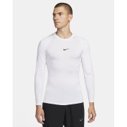 Nike Pro Mens Dri-FIT Tight Long-Sleeve Fitness Top FB7919-100