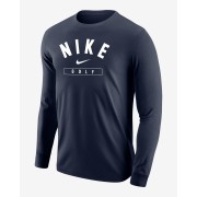 Nike Golf Mens Long-Sleeve T-Shirt M12333P338-NVY