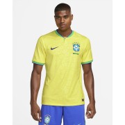 Brazil 2022/23 Stadium Home Mens Nike Dri-FIT Soccer Jersey DN0680-741
