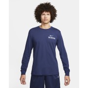 Nike Mens Long-Sleeve Basketball T-Shirt FQ4918-410