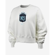 NJ/NY Gotham FC Phoenix Fleece Womens Nike NWSL Crew-Neck Sweatshirt W333027514-GOT
