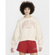 Nike Sportswear Phoenix Fleece Womens Over-Oversized Crew-Neck Sweatshirt HJ6523-110