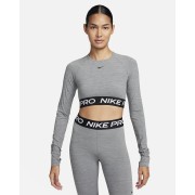 Nike Pro Womens Dri-FIT Cropped Long-Sleeve Top FV5484-084