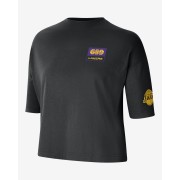 Los Angeles Lakers Essential Womens Nike NBA Boxy T-Shirt FJ0077-010