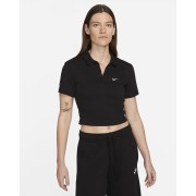 Nike Sportswear Essential Womens Short-Sleeve Polo Top DV7884-010