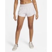 Nike One Womens Dri-FIT mi_d-Rise 3 Brief-Lined Shorts DX6010-019