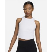 Nike One Fitted Womens Dri-FIT Cropped Tank Top FN2806-100