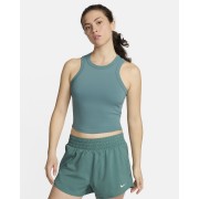Nike One Fitted Womens Dri-FIT Cropped Tank Top FN2806-361