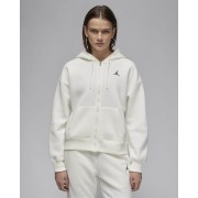 Nike Jordan Brooklyn Fleece Womens Full-Zip Hoodie FD7865-133