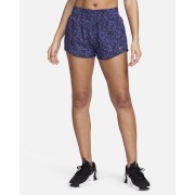 Nike One Womens Dri-FIT mi_d-Rise 3 Brief-Lined Shorts HF4500-010