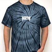 NATY (나티) - Original Logo Tie-Dye 티셔츠 [블랙/반팔]