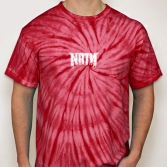 NATY (나티) - Original Logo Tie-Dye 티셔츠 [레드/반팔]