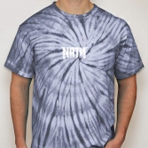 NATY (나티) - Original Logo Tie-Dye 티셔츠 [실버/반팔]